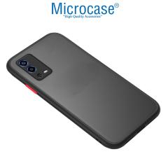 Microcase Oppo A55 London Serisi Sert Kılıf - Buzlu Siyah