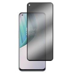 Microcase OnePlus Nord N10 Privacy Gizlilik Filtreli Tam Kaplayan Cam Koruma - AL3125