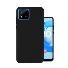 Microcase Realme C11 2021 Matte Serisi Silikon Kılıf - Siyah