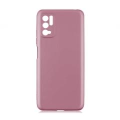 Microcase Xiaomi Poco M3 Pro Premium Matte Silikon Kılıf - Rose Gold