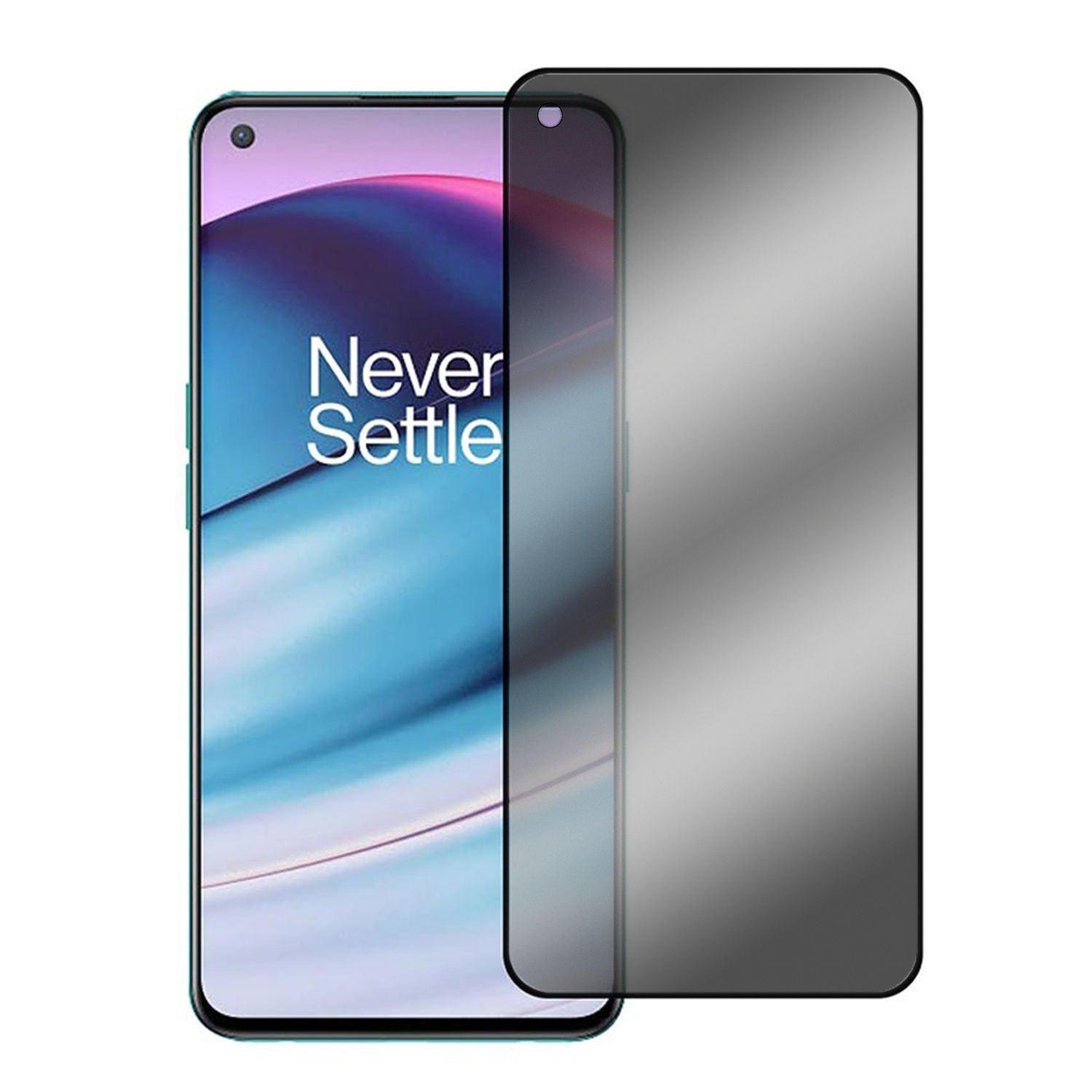 Microcase OnePlus Nord CE 5G Privacy Gizlilik Filtreli Tam Kaplayan Cam Koruma - AL3125