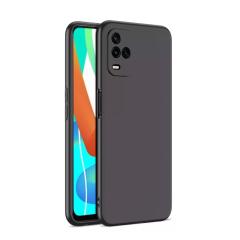 Microcase Vivo Y21S Matte Serisi Silikon Kılıf - Siyah