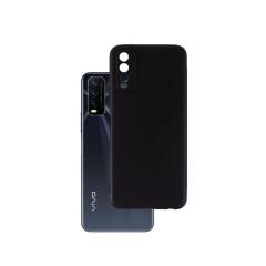 Microcase Vivo Y11S Matte Serisi Silikon Kılıf - Siyah