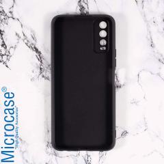 Microcase Vivo Y11S Matte Serisi Silikon Kılıf - Siyah