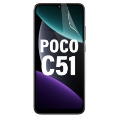 Microcase Xiaomi Poco C51 Full Ön Kaplama Koruma Filmi - AL3280