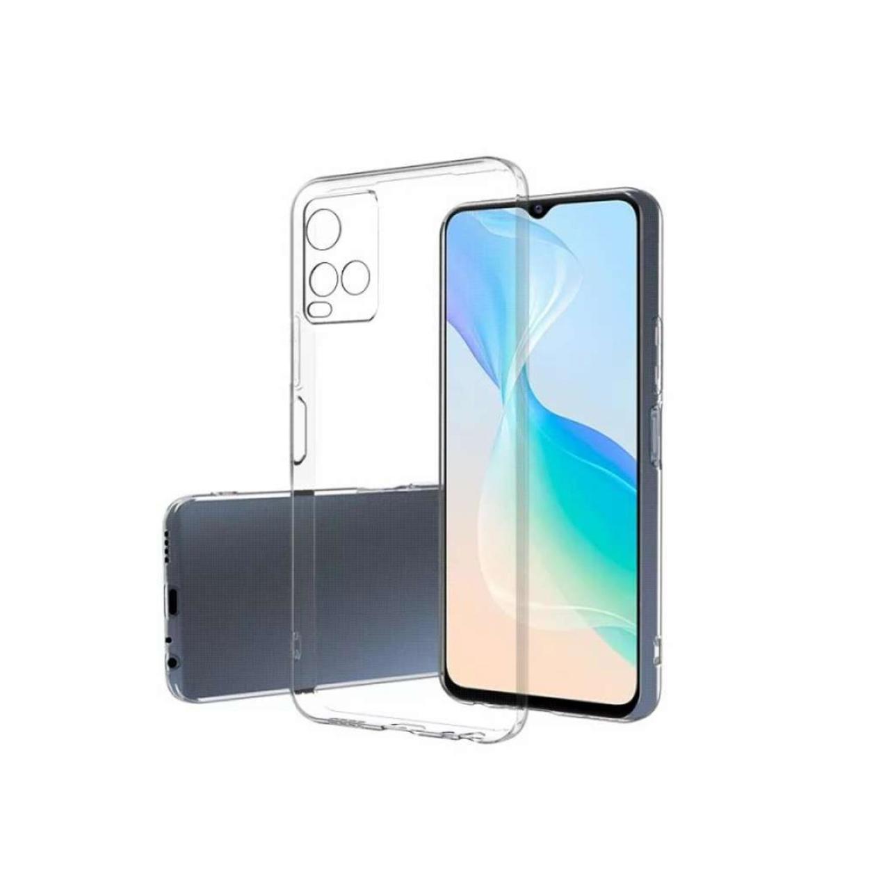 Microcase Vivo Y21S 0.2 mm Silikon Kılıf - Şeffaf