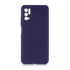 Microcase Xiaomi Redmi Note 10T 5G Premium Matte Silikon Kılıf-Lacivert