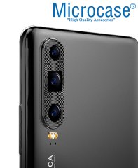 Microcase Huawei P30 Kamera Lens Koruma Halkası Kapalı Tasarım