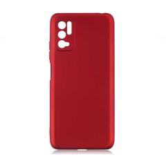 Microcase Xiaomi Redmi Note 10T 5G Premium Matte Silikon Kılıf-Kırmızı
