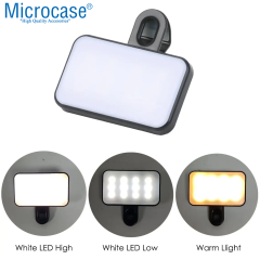 Microcase PY11 Şarjlı 3 Işık Modlu Softbox Mini Cep Ledi - AL5206