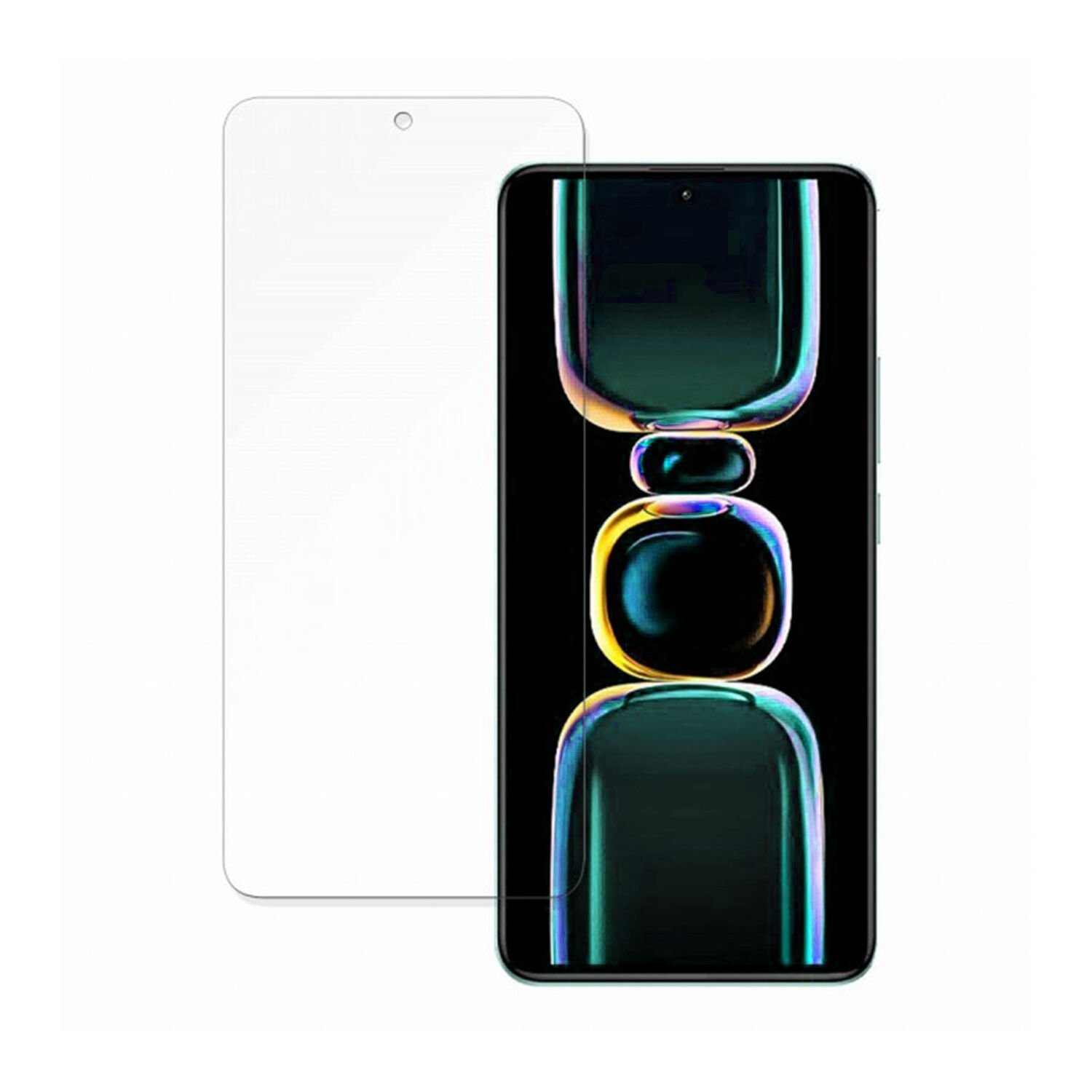 Microcase Xiaomi Redmi K60E Tempered Glass Cam Ekran Koruyucu - AL3269