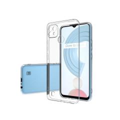 Microcase Realme C21Y 0.2 mm Silikon Kılıf - Şeffaf