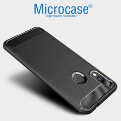 Microcase Xiaomi Redmi 7 Brushed Silikon Kılıf + CAM