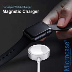 Microcase Apple Watch için Manyetik Şarj Aygıtlı USB Kablo