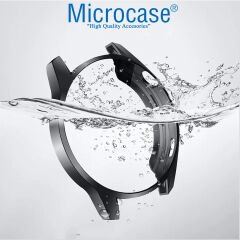 Microcase Huawei Watch 4 Ekran Korumalı Sert Rubber Kılıf - AL3173