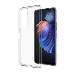 Microcase Tecno Camon 18 Premier Slim Serisi Soft TPU Silikon Kılıf - Şeffaf