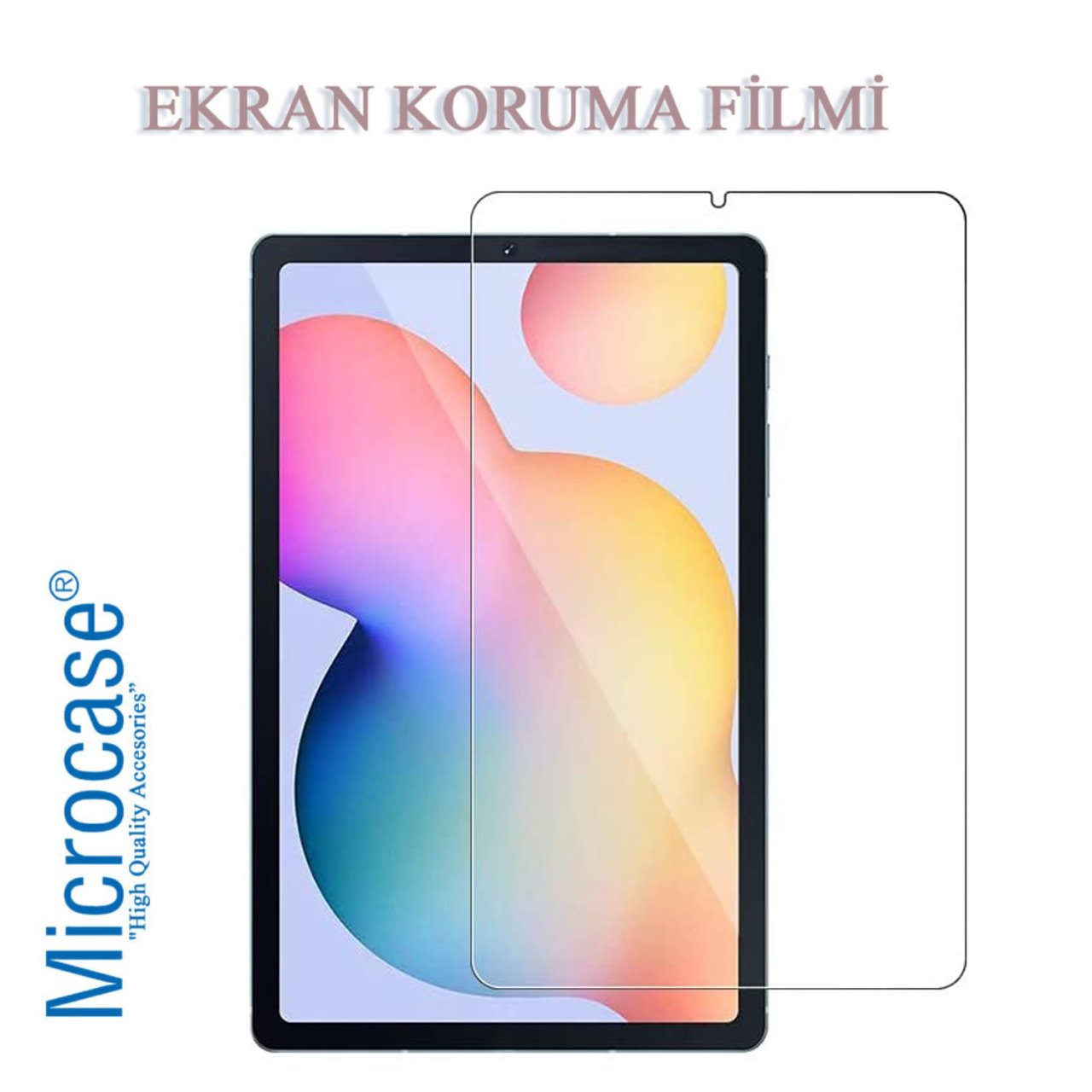 Microcase Samsung Galaxy Tab S6 Lite SM-P610 P610 10.4 inch Tablet Ekran Koruma Filmi 1 Adet