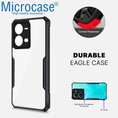 Microcase Vivo V25 / X80 Lite Airbag Serisi Darbeye Dayanıklı Köşe Korumalı Tpu Kılıf - AL3370