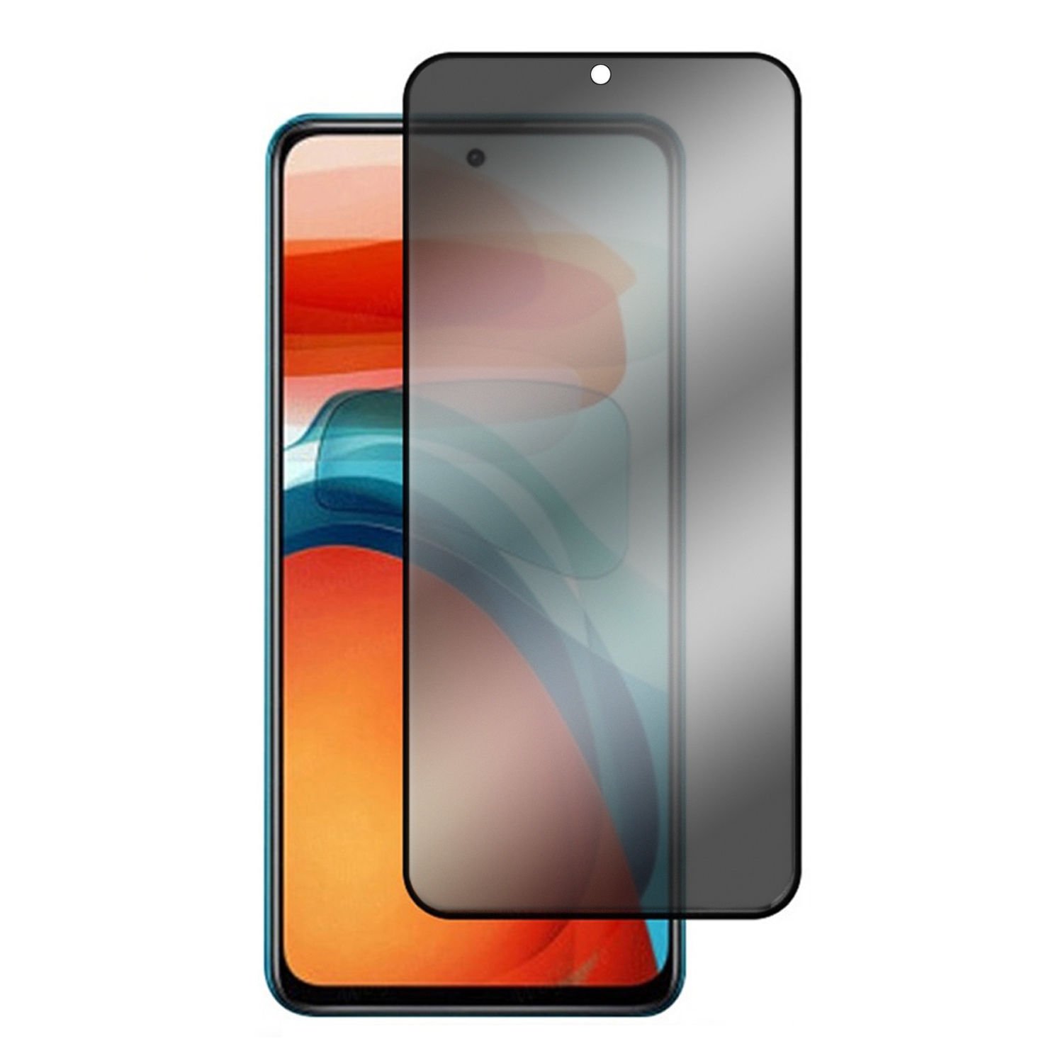 Microcase Xiaomi Redmi Note 10 Pro 5G - Poco X3 GT Privacy Gizlilik Filtreli Tam Kaplayan Cam Koruma - AL3125