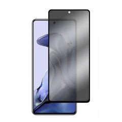 Microcase Xiaomi 11T - Xiaomi 11T Pro Privacy Gizlilik Filtreli Tam Kaplayan Cam Koruma - AL3125