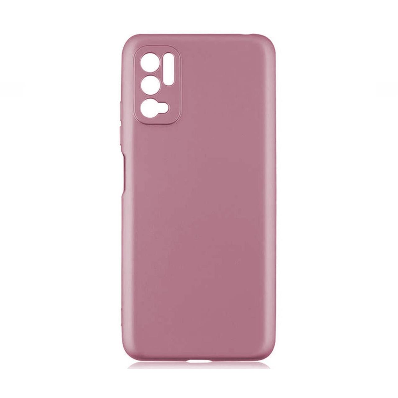 Microcase Xiaomi Redmi Note 10T 5G Premium Matte Silikon Kılıf-RoseGold