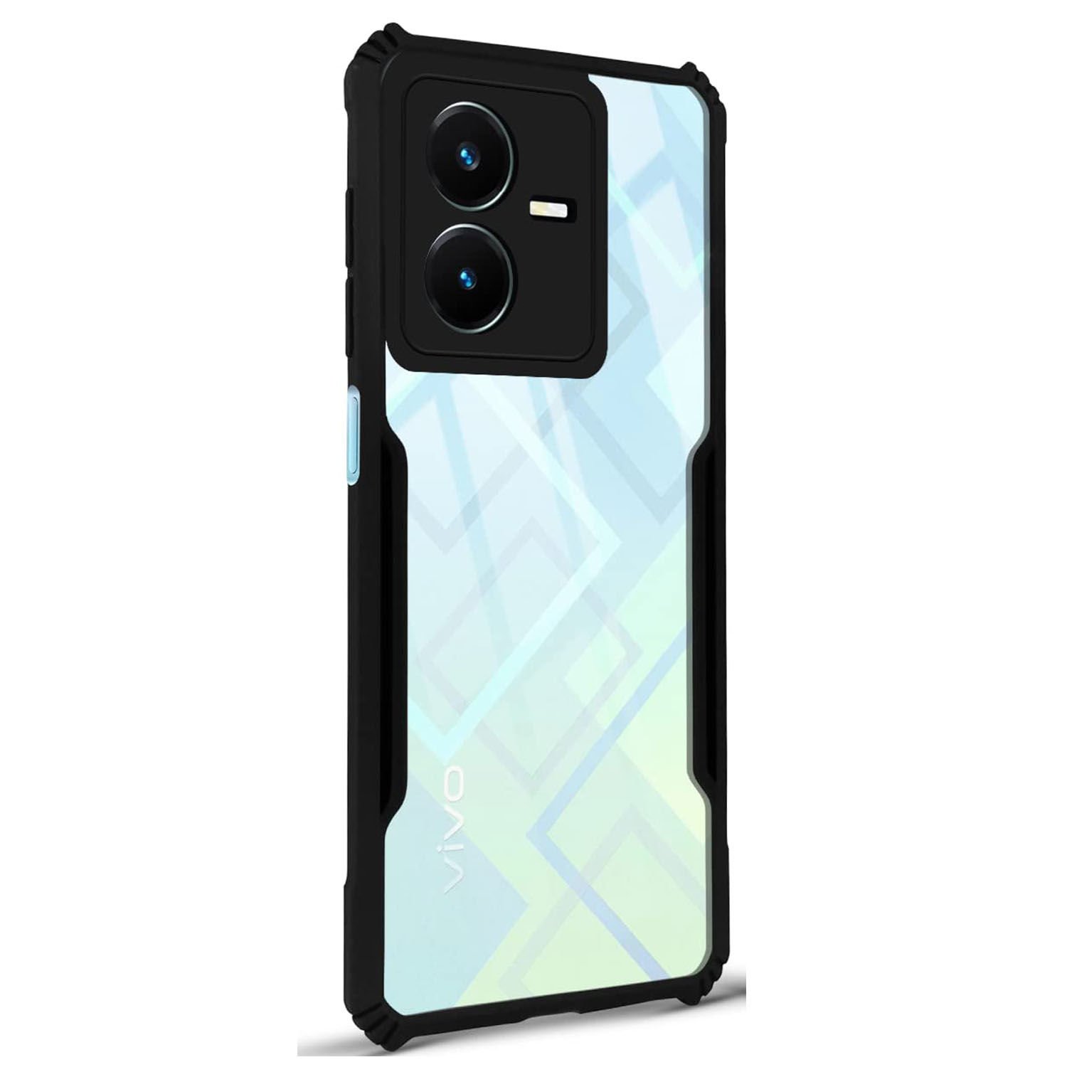 Microcase Vivo Y22S / Y22 4G Airbag Serisi Darbeye Dayanıklı Köşe Korumalı Tpu Kılıf - AL3370