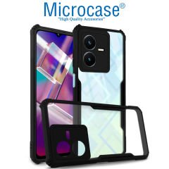 Microcase Vivo Y22S / Y22 4G Airbag Serisi Darbeye Dayanıklı Köşe Korumalı Tpu Kılıf - AL3370