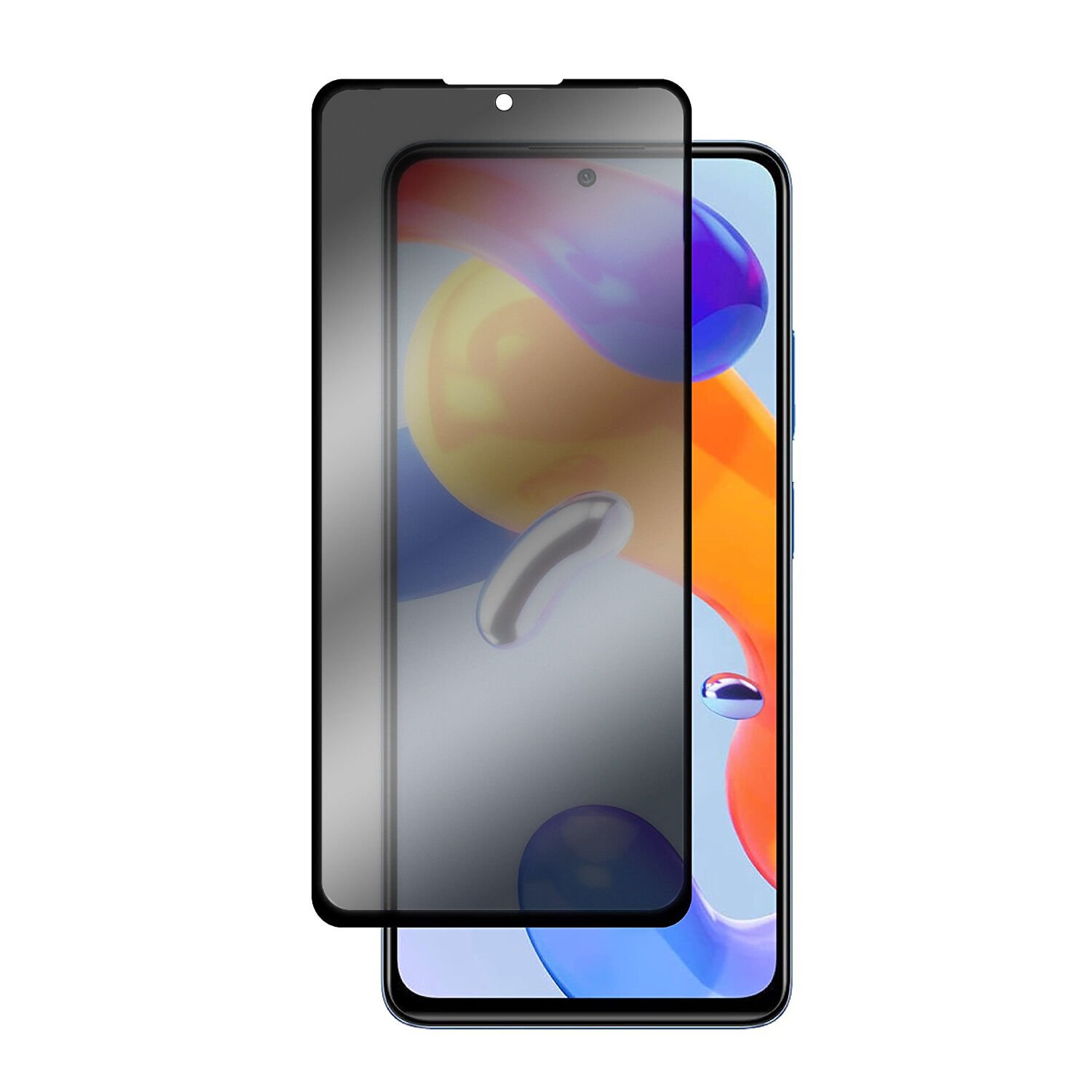 Microcase Xiaomi Redmi Note 11 Pro 4G/5G (Global 2022) Privacy Gizlilik Filtreli Tam Kaplayan Cam Koruma - AL3125