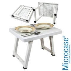Microcase Katlanabilir Outdoor Piknik Kamp Masası Laptop ve Ders Çalışma Sehpası - AL3876