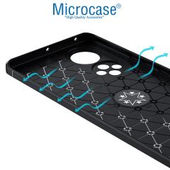 Microcase Honor 50 Focus Serisi Yüzüklü Kılıf - Siyah