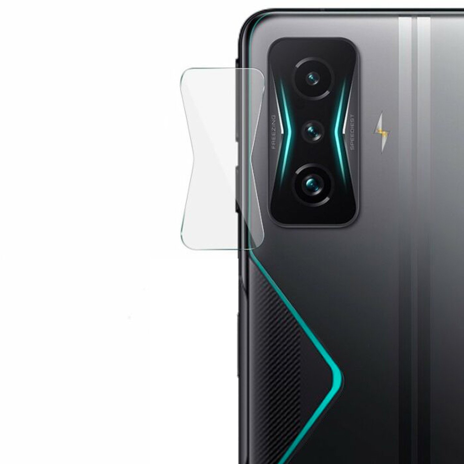 Microcase Xiaomi Poco F4 GT 5G Kamera Camı Lens Koruyucu Nano Esnek Film