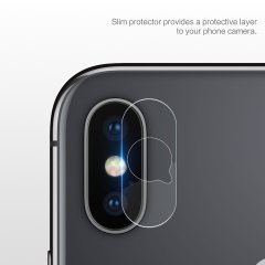Apple iPhone X Arka Kamera için Nano Glass Koruma Filmi