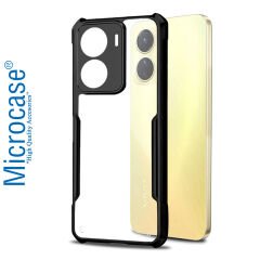 Microcase Vivo Y16 / Y02s Airbag Serisi Darbeye Dayanıklı Köşe Korumalı Tpu Kılıf - AL3370