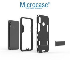 Huawei P20 Lite Alfa Serisi Armor Standlı Perfect KorumaKılıf+Cam