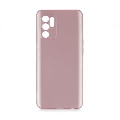 Microcase Oppo Reno 6 4G Premium Matte Silikon Kılıf-RoseGold
