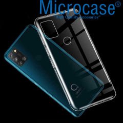 Microcase Alcatel 3X 2020 İnce 0.2 mm Soft Silikon Kılıf Şeffaf