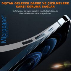 Microcase Iphone 16 Pro Max Hydrogel Esnek Üst Alt Yan Koruma Film Seti - AL4975