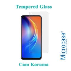 Microcase Tecno Spark 6 Tempered Glass Cam Ekran Koruma