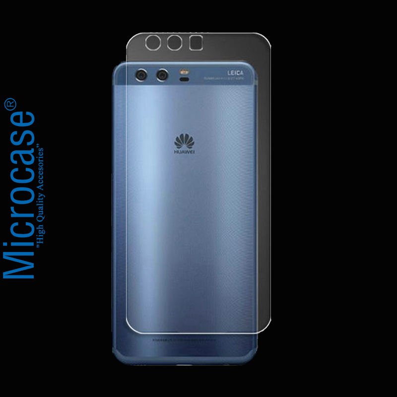 Microcase Huawei P10 Plus Full Arka Kaplama TPU Soft Koruma Filmi