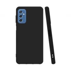 Microcase Samsung Galaxy M52 5G Premium Matte Silikon Kılıf-Siyah