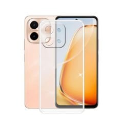 Microcase  Vivo Y28 4G   ile Uyumlu  Slim Serisi Soft TPU Silikon Kılıf - Şeffaf AL3324