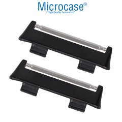 Microcase Oppo Watch 46 mm Metal Kordon Kayış Adaptörü - AL2719 Siyah
