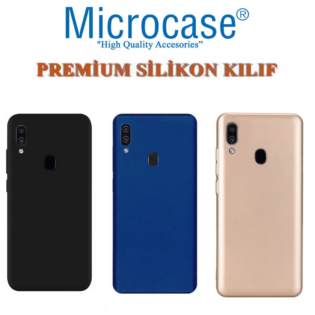 Microcase Samsung Galaxy A20e Premium Matte Silikon Kılıf