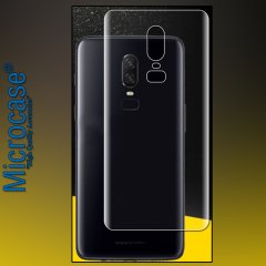 Microcase OnePlus 6 Full Arka Kaplama TPU Soft Koruma Filmi