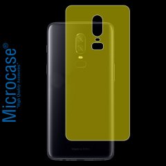 Microcase OnePlus 6 Full Arka Kaplama TPU Soft Koruma Filmi