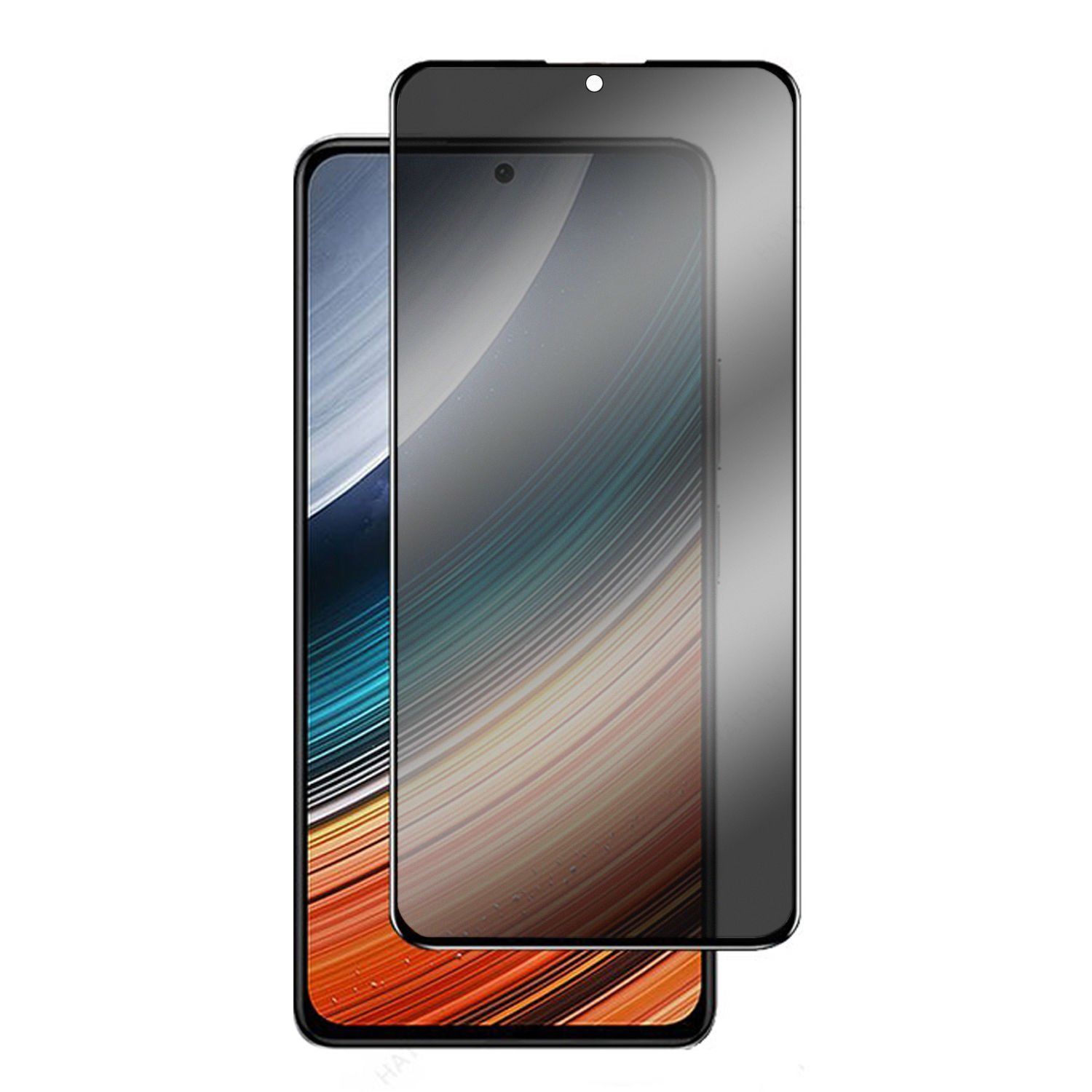Microcase Google Pixel 7 Pro Privacy Gizlilik Filtreli Tam Kaplayan Cam Koruma - AL3125