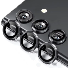 Microcase Samsung Galaxy S25 Plus Kamera Camı Lens Koruyucu Halka Set - AL8114