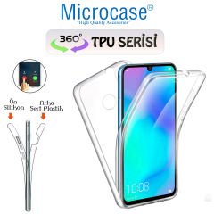 Microcase Huawei P30 Lite 360 Tpu Serisi Ön Arka Full Cover Şeffaf Kılıf