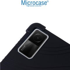Microcase Xiaomi Redmi Pad 10.61 inch Tablet için Standlı Silikon Kılıf - Siyah AL3309