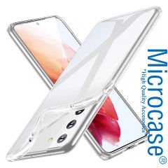 Microcase Samsung Galaxy S21 Plus İnce 0.2 mm Soft Silikon Kılıf Şeffaf